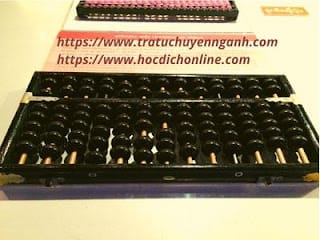 Bàn tính tiếng Trung là gì? 1 Bàn tính tiếng Trung là gì?