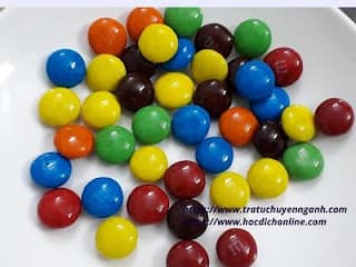 Kẹo Socola M&M tiếng Trung là gì? 1 Kẹo Socola M&M tiếng Trung là gì?