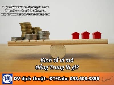 Kinh tế vi mô tiếng Trung là gì? 1 Kinh tế vi mô tiếng Trung là gì?