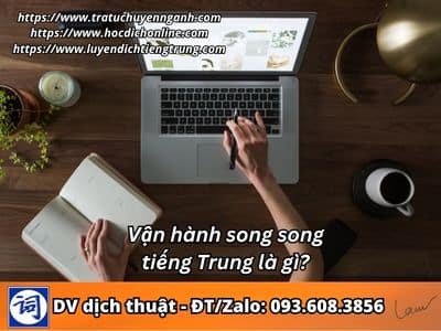 Vận hành song song tiếng Trung là gì? 1 Vận hành song song tiếng Trung là gì?